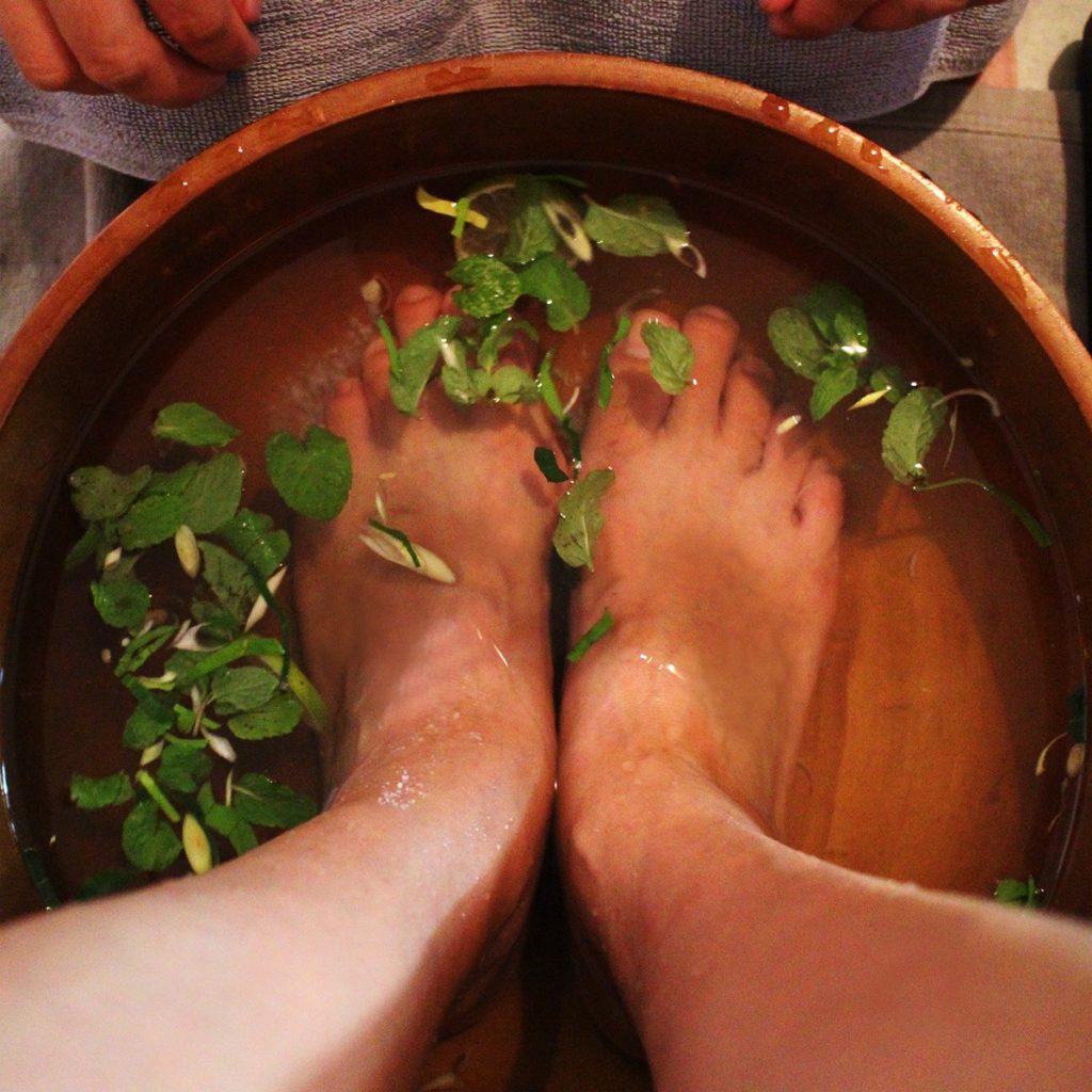 Cambodia foot treatment